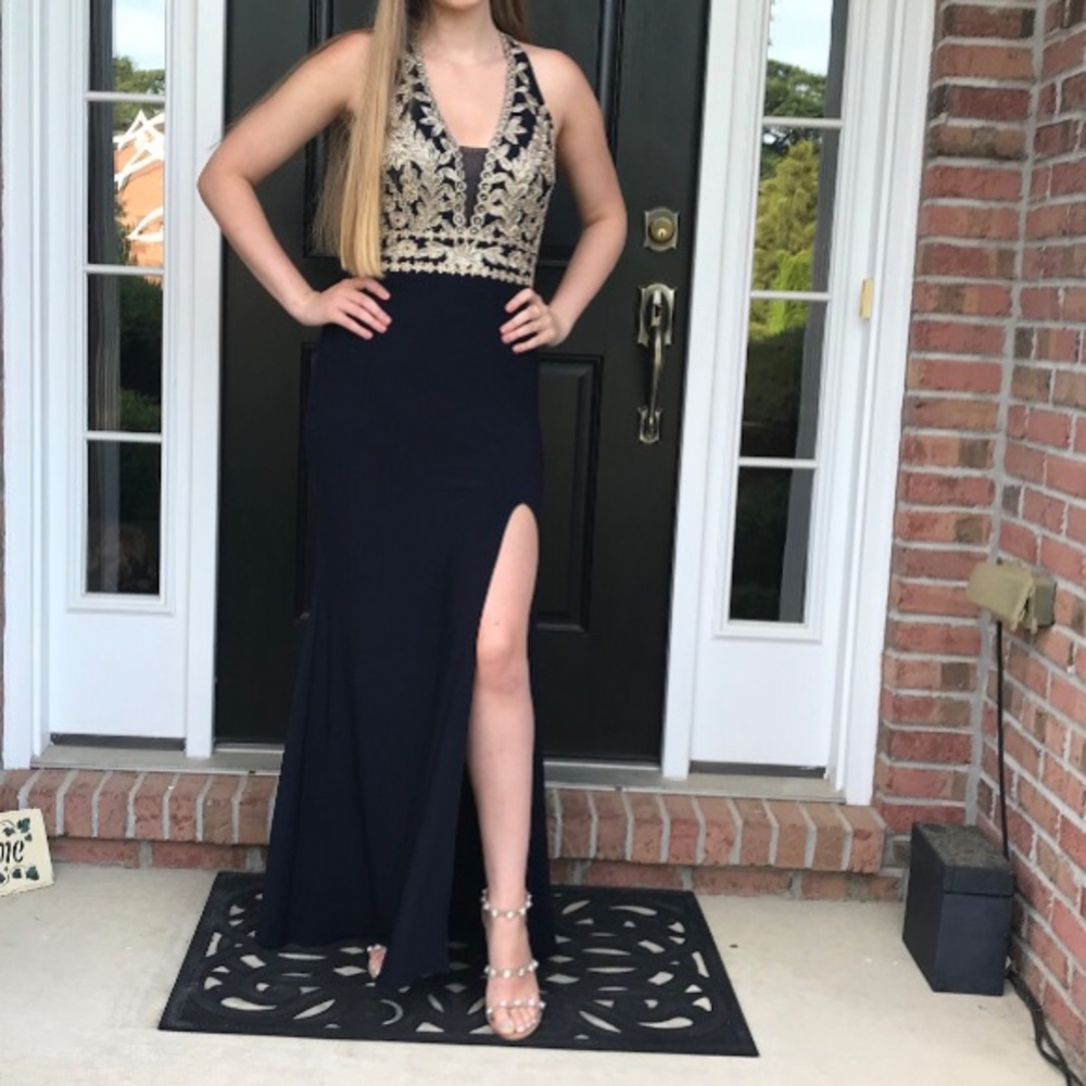 Navy Prom Gown
